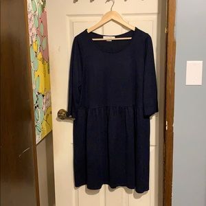 Navy Empire Waist Tunic